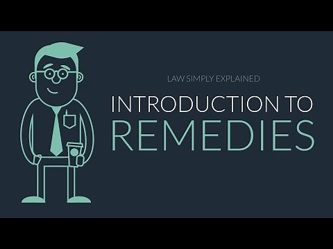 Introduction to Remedies | Contracts | Remedies