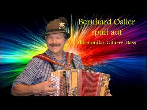 Bernhard Ostler von der Neuneralm Musi spuit Harmonika Gaudi und an Boarischen