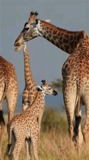Peaceful Giraffe Moments 🦒🌿 | Calm Nature Vibes #wildlife #wildlifevideo