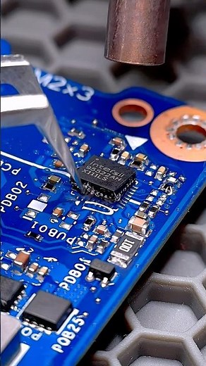 Dell Premium 16 Input Power Repair ⚡ | Charger IC Replacement #dell #repair #electronics