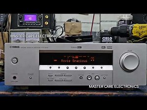 Yamaha HTR-5930 AVR, with display & sound issues, is now fully restored by Master Care Electronics.