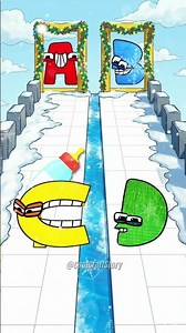 Paper Alphabet Lore C & D | Transformation-2 💫