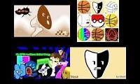 Mix of 4 videos from youtube : BFDI auditions but its 12