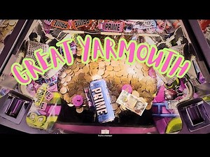 £10 CHALLENGE in GREAT YARMOUTH! | PRIME WIN! | 2p Coin Pushers at Amusement Arcades