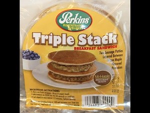 Perkins Restaurant & Bakery: Triple Stack Breakfast Sandwich Review