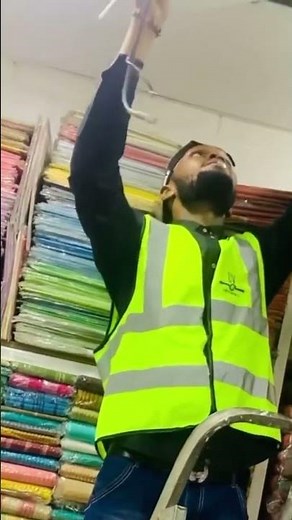 Installing Wired CCTV Cameras and running cable behind suspended ceiling. #CCTVCamera #Installation