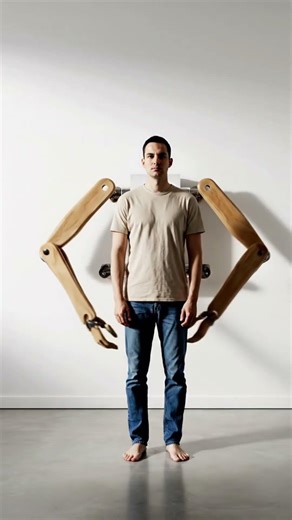 19th Century Hug Machine ASMR | Satisfying Mechanical Robot Arm