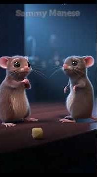 Cheese Heist! 🧀🐭 Two Mice vs the Cat