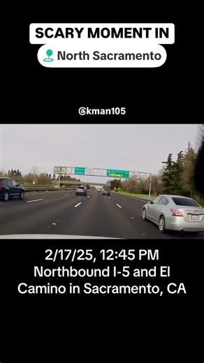 Sacramento Life | Scary moment on the road in Sacramento! | Instagram