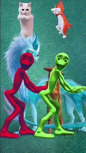 Alien dance VS Funny alien VS Dame tu cosita VS Funny alien dance VS Green alien dance VS Dance song