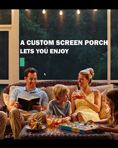 Emerald Construction - Screen Porch in South Carolina