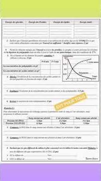 Examen local SVT 3ème année collège