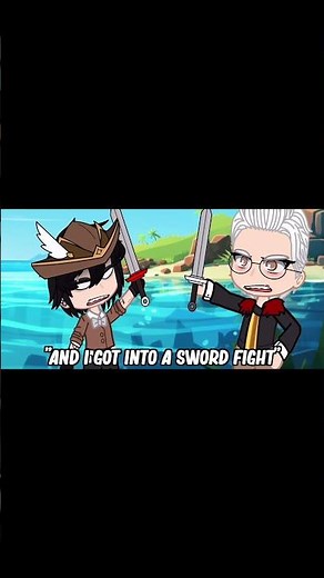 I Didn't Expect The Pirate To Say THIS! 😭 | Gacha Life #Shorts