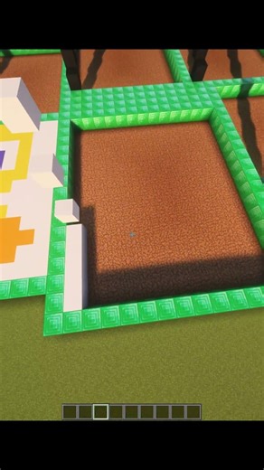 Satisfying pixel art in Minecraft (Lollipop) #shorts #gaming #minecraft