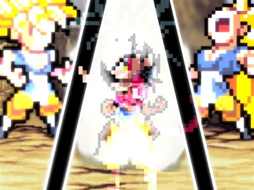 [sprite animation 像素动画]GT悟空的变身