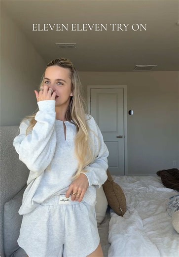 mini spring cozy spring try on haul!! #tryon #spring #cozyhaul #eleveneleven #outfitinspo