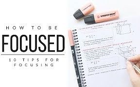 【方法论 | studytee】软萌学霸小姐姐10大妙招教你保持高专注度|How I stay focused