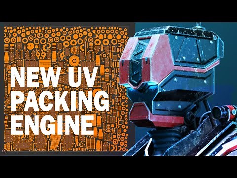 New UV Packing Features in Blender 3.6