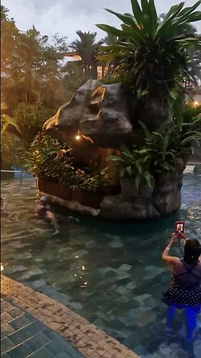 Kalambo Hot Springs in Costa Rica Hot springs originating from the Arenal Volcano in Costa Rica