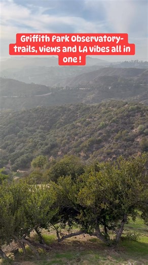 Exploring Griffith Park, one of the largest urban parks in the U.S. Here, you can hike scenic trails, visit the famous Griffith Observatory, and enjoy stunning views of Los Angeles. #natureescape #griffithpark #scenicviews | Myles Villegas