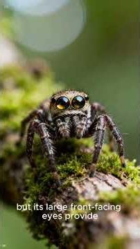 Portia: The Genius Jumping Spider That Hunts Other Spiders! 🕷️