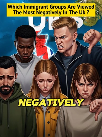 Which immigrant groups are viewed the most negatively in the UK? #unitedkingdom #uktiktok #immigrants #brits #immigration