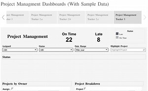 Project Management Dashboard