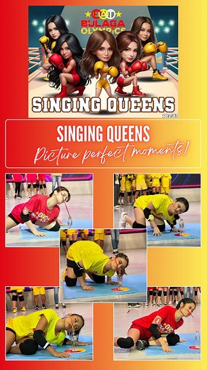 123 reactions · 11 comments | The Singing Queens on their picture perfect moments at EAT Bulaga Olympics... Luv y'all queens!!! 殺 | Eunice Janine StanAcct | Facebook
