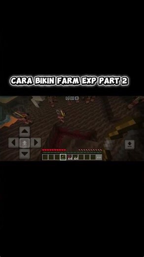 cara bikin farm exp di Minecraft Part 2 #minecraft