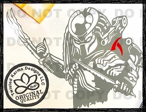 Predator Vinyl Decal AVP, Alien Vs Predator - Etsy