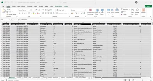 Hospital ER Dashboard in Excel for Data Analysis | Aarti Lamkhade posted on the topic | LinkedIn