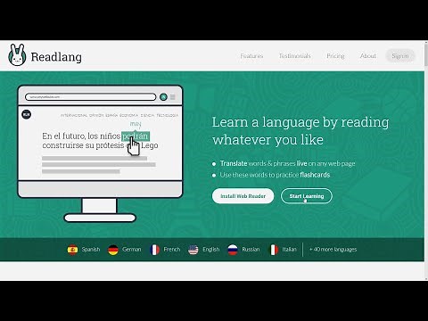 A Review of Readlang - A website for reading in other languages