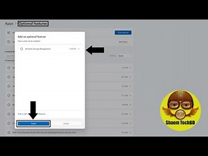 How to install Optional Features on Windows 11