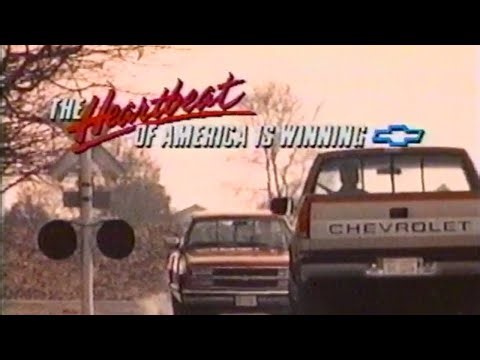 1990 Chevy Chevrolet Pickup Trucks TV Commercial ... The Heartbeat of America