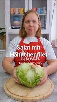 Salat mit Hähnchenfilet