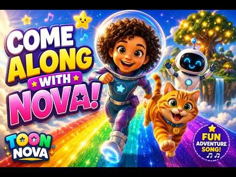 Come Along with Nova! Fun Adventure Song for Kids ToonNova