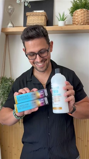 Joico on Instagram: "#JoicoPartner @Joico Artistic Director of Education, Ricardo Santiago (@stylistricardosantiago) shares, “This is real life for a new mom… she’s working full-time, taking care of an infant, and dealing with something she doesn’t have time to deal with in her gray hair. LUMI10 gives her 100% coverage, saving her the most precious commodity: TIME and renewing her confidence.” Ricardo’s #Joico Formula: Formula 1 (Gray Coverage): Joico LUMI10 Permanent Créme Color 3N + 4N equal p