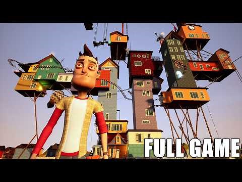 Hello Neighbor - 13 Floors Remastered | Full Game Walkthrough