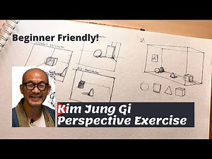 Testing Kim Jung Gi's Perspective Exercise | Beginner Friendly!