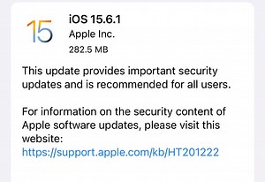 Apple Releases iOS 15.6.1 With Security And Bug Fixes, Download Now - iOS Hacker