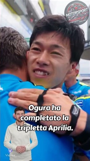 Historic Ogura: MotoGP Podium! 🔥🏍️ #aiogura #lemans #motogp