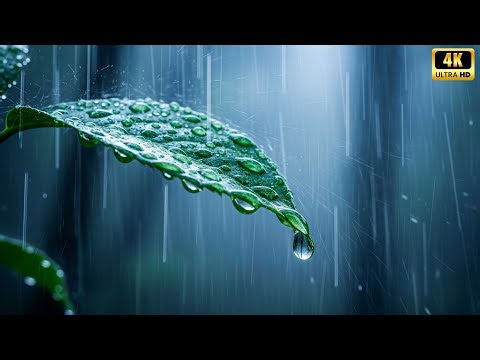 Heavy Rain on Tin Roof: Infinite Deep Sleep & Anxiety Relief 🌧️ [4K]