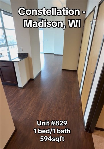 Check out this modern 1 bed/1 bath apartment on East Washington Avenue! This property offers a fitness center, garage parking, and modern finishes! This apartment is available to rent today! For more information, please visit: www.madisonproperty.com #nowleasing #apartment #madison #wi #MPM