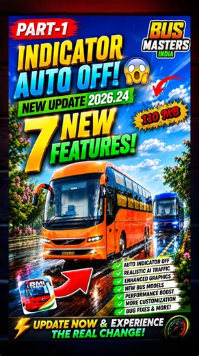 This NEW Feature Will Shock You! 😱 #shorts #gaming #bussid