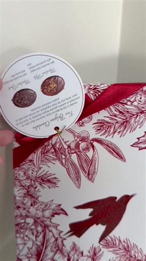 Belgian Chocolate Christmas Gift Box | Personalized Card - Etsy