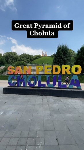 Exploring the Great Pyramid of Cholula, Mexico
