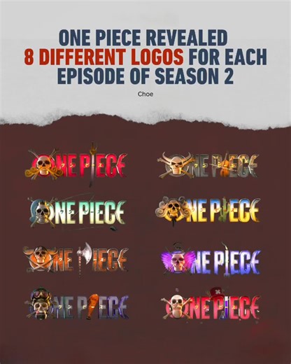 One Piece Live-Action Season 2 Episode Logos Revealed