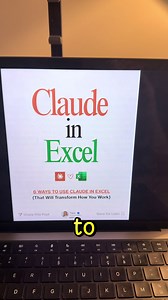 Using Claude AI in Excel: A Comprehensive Guide