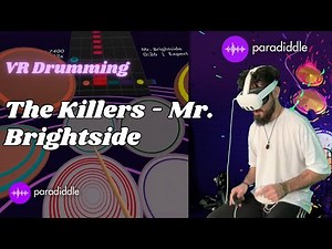 CRAZY VR DRUMMING ' Mr. Brightside ' Paradiddle VR
