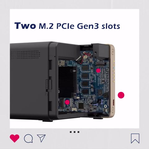 QNAP Turbo NAS TS-464-4G SAN/NAS Storage System